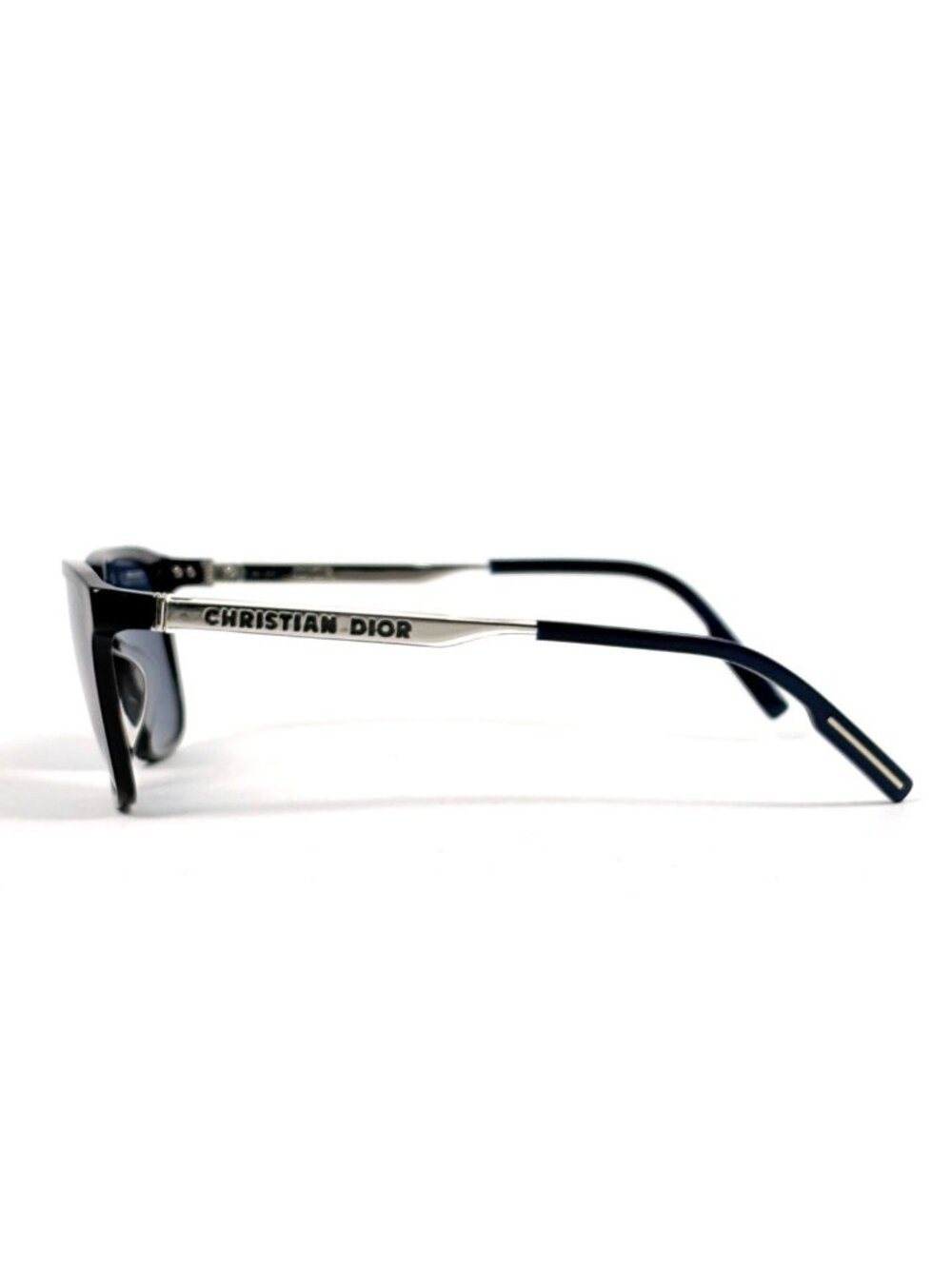 Dior Logo Sunglasses Eyewear Acetate Black Blue - Picture 2 of 6